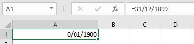 earliest-date-Excel-number