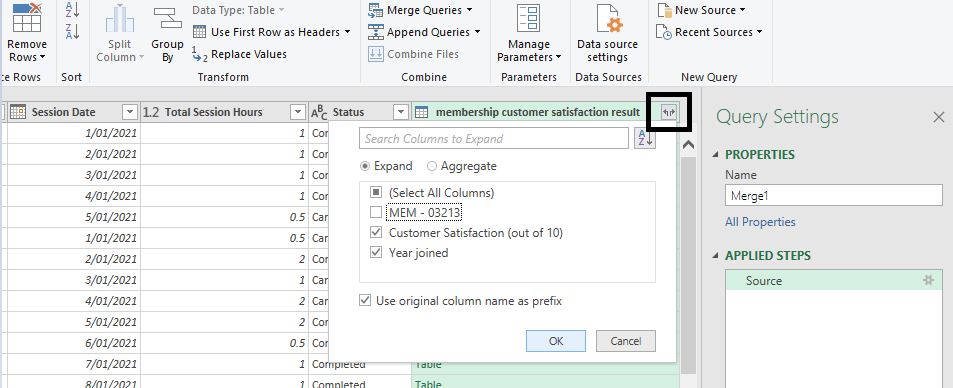 power-query-select-data