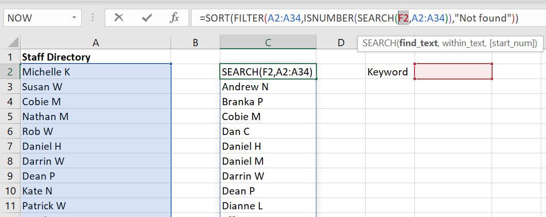 Search-List-Full-List-Dropdown-Excel