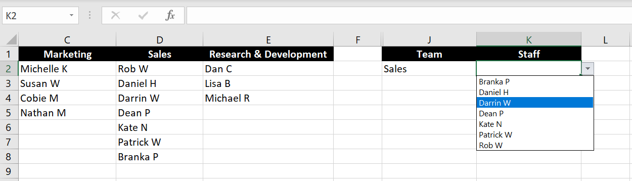 Second-Dropdown-List-Excel
