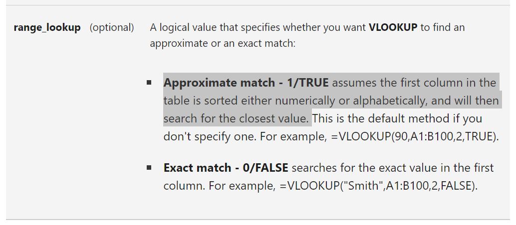 Excel-Approximate-Match