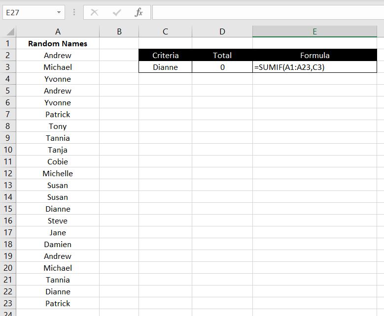 SUMIF-No-Sum_Range-Names-Example-Excel